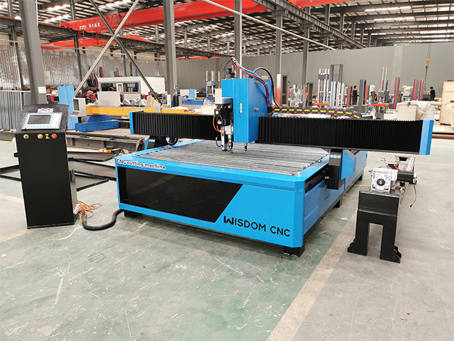 WS-P1530R CNC Plasma Cutting and Drilling Machine with Rotary