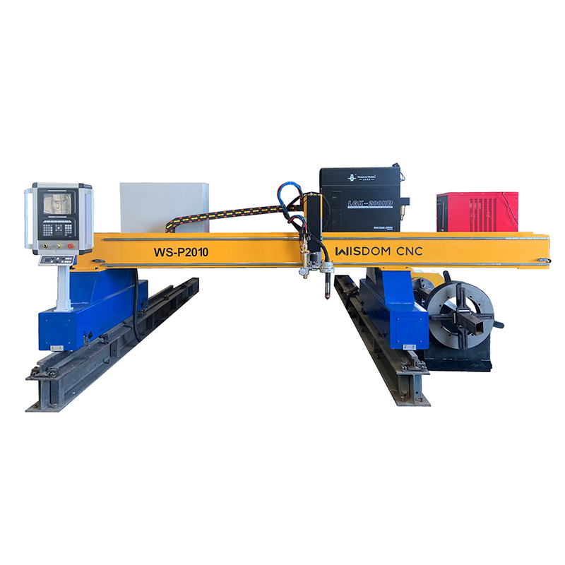 WSP2060 Gantry CNC Metal Sheet and Pipe Plasma Cutting Machine Wisdom CNC
