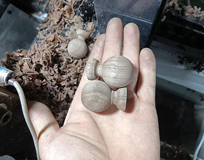 mini wood lathe sample