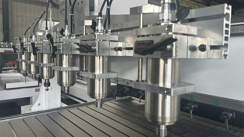 multi-heads cnc router machine