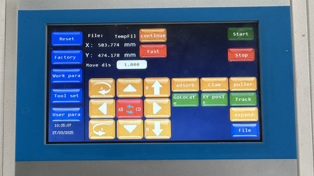 knife cutter parameter